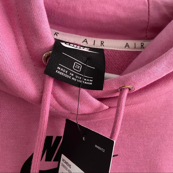 Nike Air Pink Logo Hoodie - Picture 5 of 6